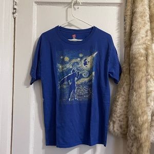 Van Gogh Starry Night Inspired Graphic Tee